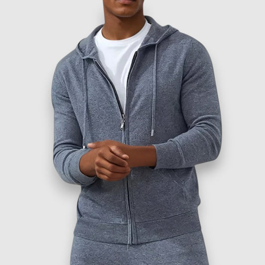 Mārtiņš | Vīriešu kašmira veste ar rāvējslēdzēju