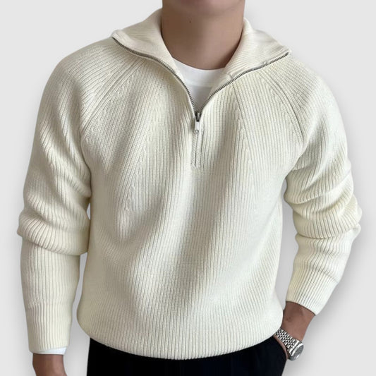 Rolands | Vīriešu džemperis ar ceturtdaļrāvējslēdzēju