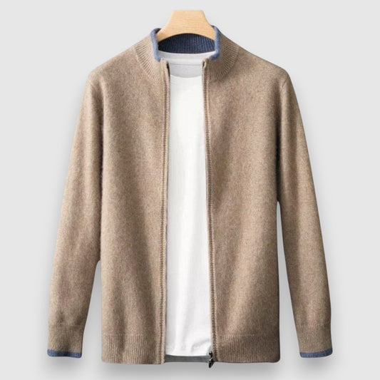 Edvards | Vīriešu džemperis ar rāvējslēdzēju