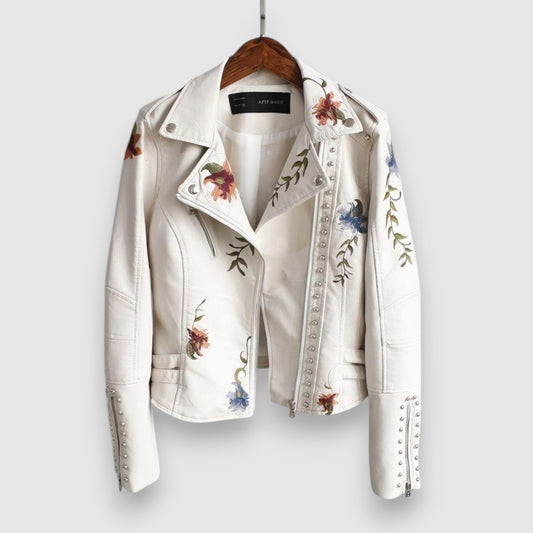 Māra | Ziedu stila biker jaka