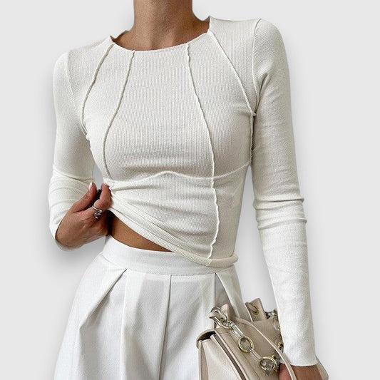 Aiga | Tops ar garām piedurknēm