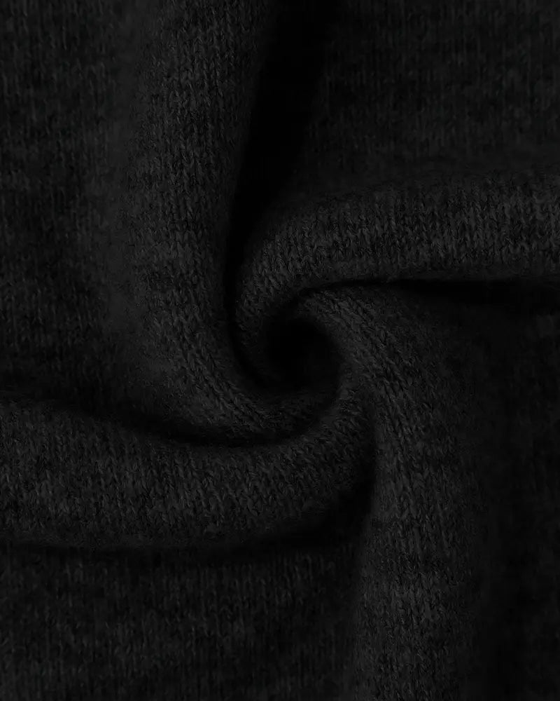 Marvija | Kontrastēts augstās apkakles džemperis