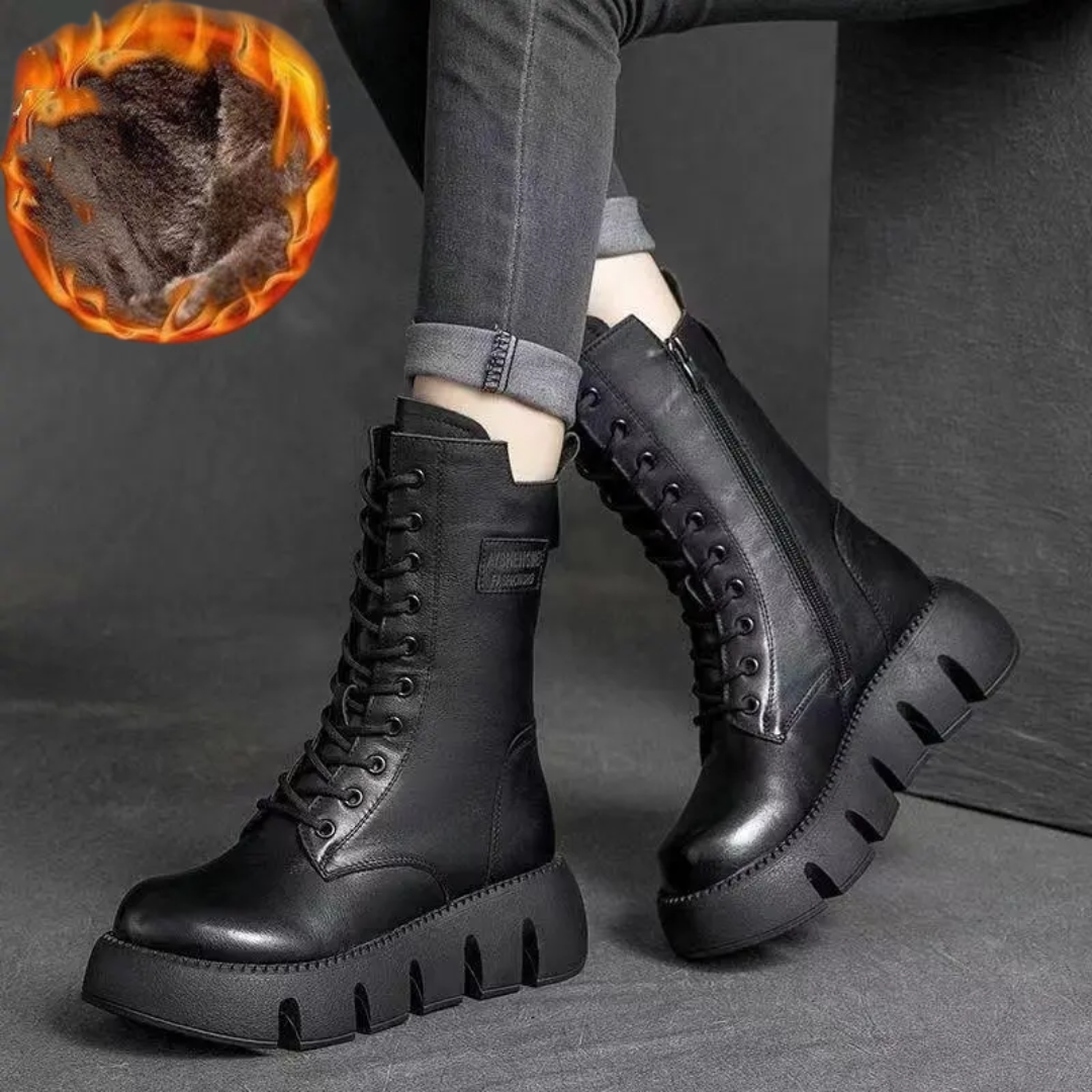 Zerija | Elegantie ortopēdiskie ādas zābaki