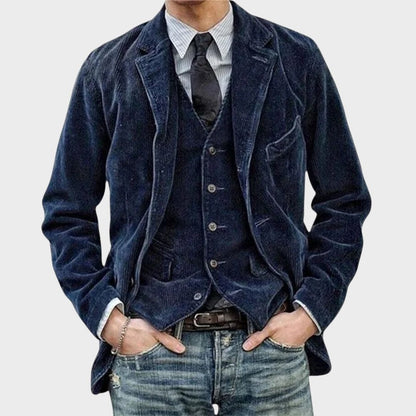 Haralds | Vīriešu vintage jaka ar vesti