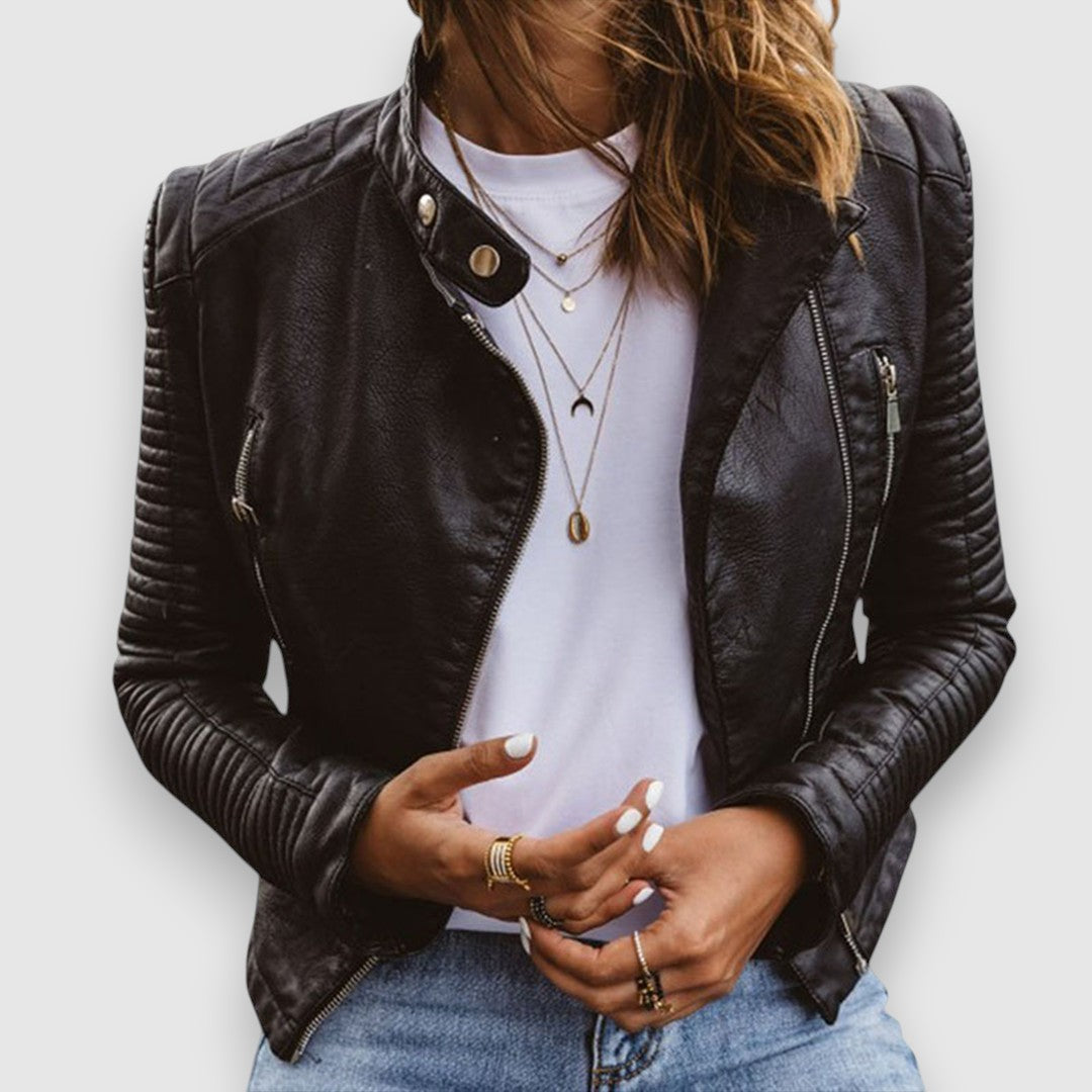 Renārs | Eleganta ādas jaka