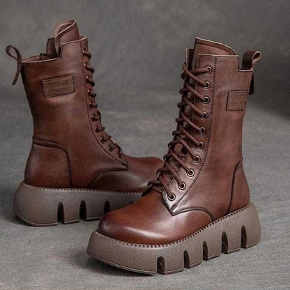 Zerija | Elegantie ortopēdiskie ādas zābaki